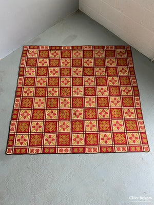 C. European Counterplane Cover (157 X 155Cm)