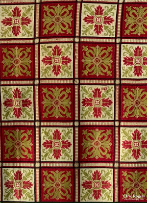 C. European Counterplane Cover (157 X 155Cm)