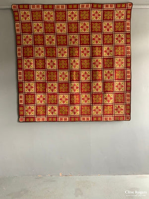 C. European Counterplane Cover (157 X 155Cm)