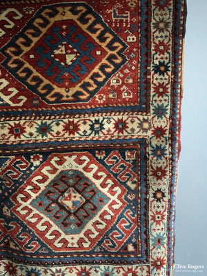 Caucasaian Chelabard Kasak Rug ( 211 X 120Cm )