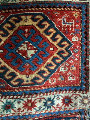 Caucasaian Chelabard Kasak Rug ( 211 X 120Cm )