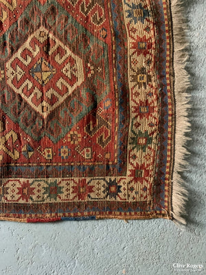 Caucasaian Chelabard Kasak Rug ( 211 X 120Cm )
