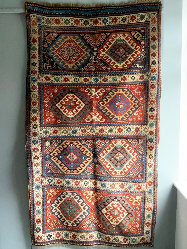 Caucasian Chelabard Kazak rug (211 x 120cm)