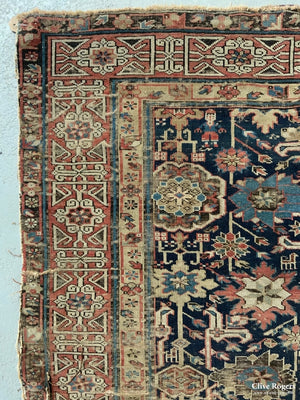 Antique Caucasian Kuba Afshan Large Rug (Af) (290 X 127Cm) Rug