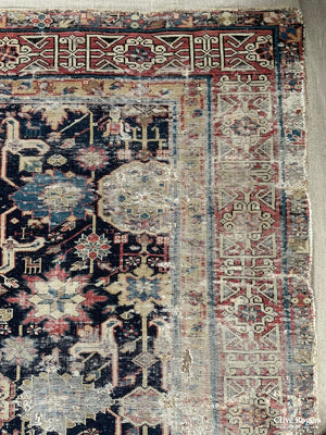 Caucasian Antique Afshan Rug (290 X 127Cm / 305 142Cm Mount) Rug
