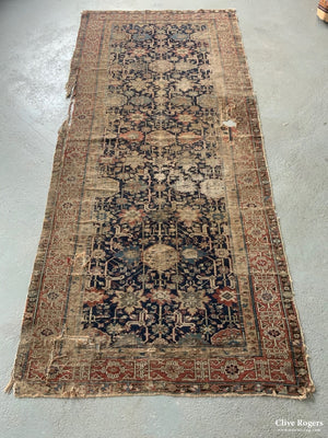 Antique Caucasian Kuba Afshan Large Rug (Af) (290 X 127Cm) Rug
