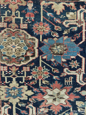 Antique Caucasian Kuba Afshan Large Rug (Af) (290 X 127Cm) Rug