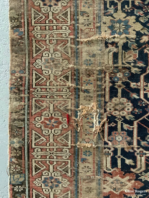 Antique Caucasian Kuba Afshan Large Rug (Af) (290 X 127Cm) Rug