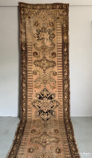 Caucasian Karabagh Runner (Af) 19Th Cent Runner