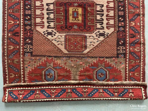 Caucasian Antique Karachov Kasak Rug (210 X 162 Cm) Rug