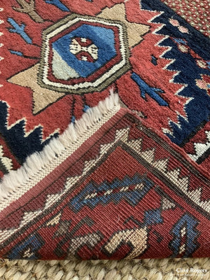 Caucasian Antique Karachov Kasak Rug ( 210 X 162 Cm ) Rug