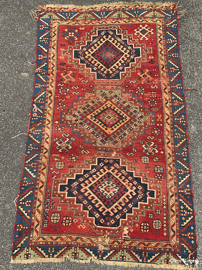 Caucasian Antique Kazak (203 X 120Cm) Rug