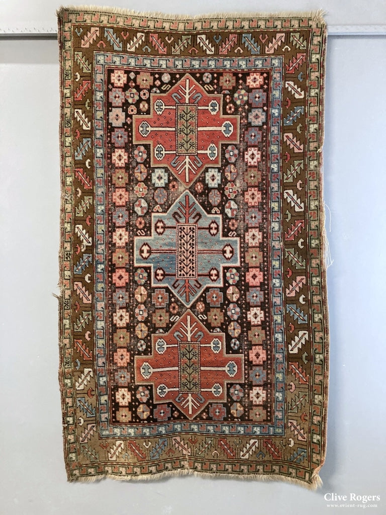 Caucasian Rug 19Th Cent Rug