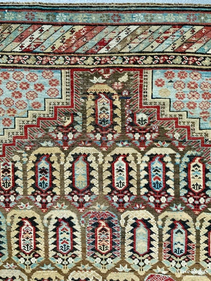 Caucasian Antique Khila Carpet (282 X 122Cm) Carpet