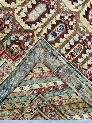Caucasian Antique Khila Carpet (282 X 122Cm) Carpet