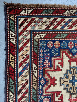 Caucasian Antique Leshgi Design Rug (176 X 98Cm)