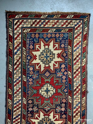 Caucasian Antique Leshgi Design Rug (176 X 98Cm)