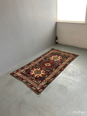 Caucasian Antique Leshgi Design Rug (176 X 98Cm)