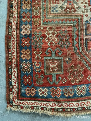 Antique Turkish Rug (208 X 115Cm) Rug