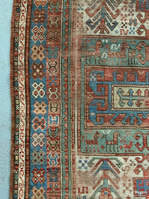 Antique Turkish Rug (208 X 115Cm) Rug