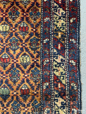 Caucasian Fine Small Shirvan / Erivan Rug Mid 20Th Cent