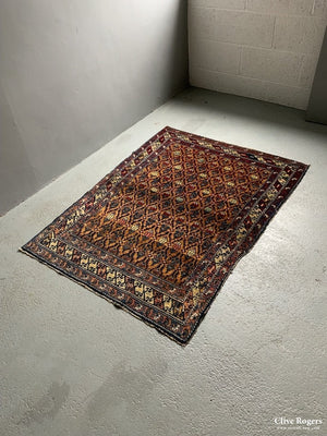 Caucasian Fine Small Shirvan / Erivan Rug Mid 20Th Cent