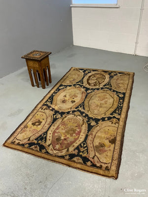 Caucasian Karabagh Antique Rug With Mirror Design (185 X 106Cm) Rug