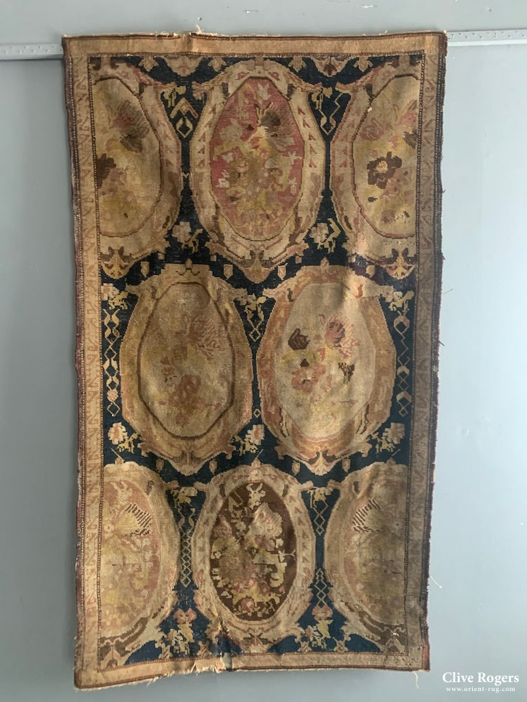 Caucasian Karabagh Antique Rug With Mirror Design (185 X106Cm) Rug