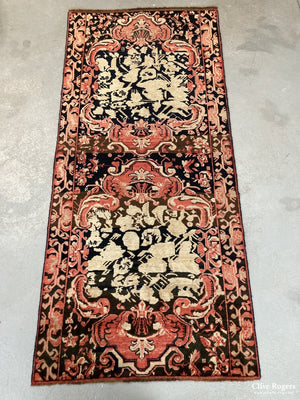 Caucasian Karabagh With Ferenghi Design Late 19Th Cent Rug