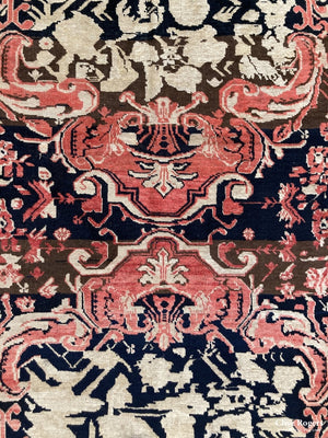 Caucasian Karabagh With Ferenghi Design Late 19Th Cent Rug