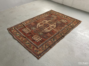 Caucasian Karachov Kazak Rug (Af) 19Th Cent Rug