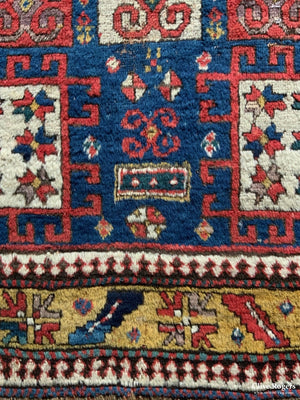 Kazak Rug Fragment (150 X 70Cm Approx) Rug