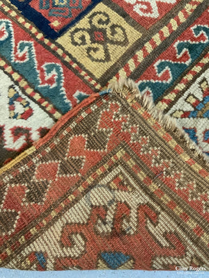 Caucasian Karachov Antique Rug (180 X 133Cm)