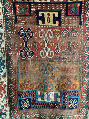Caucasian Kazak / Kasak Antique Rug (178 X 128Cm)