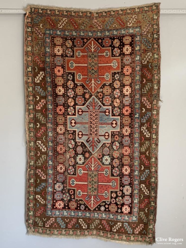 Caucasian Kazak Rug (Af) Early 20Th Cent Rug