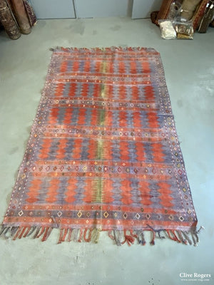 Caucasian Palas Mixed Technique Flatweave ( 260 X 175 Cm)