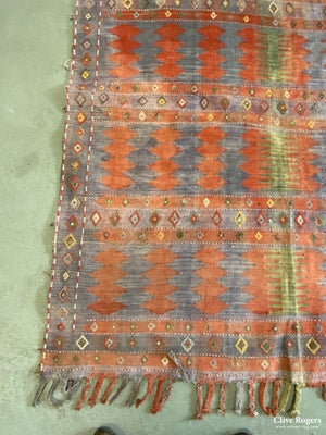 Caucasian Palas Mixed Technique Flatweave ( 260 X 175 Cm)