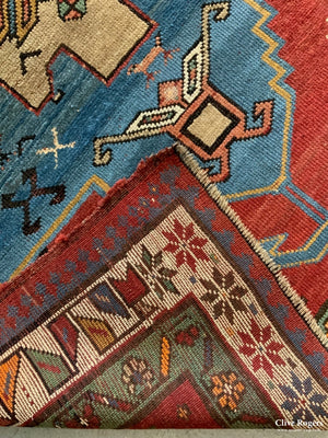 Caucasian Vintage Kazak Rug (198 X 144Cm)