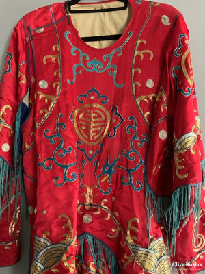 Chinese Theatre Robe In Two Parts Blouse And Skirt Early Or Mid 20Th Cent Robe