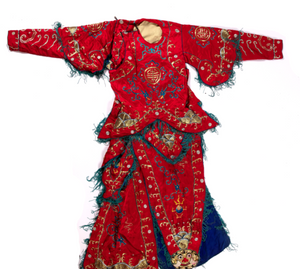 Chinese Theatre Robe In Two Parts Early Or Mid 20Th Cent Robe