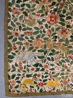 Chinese Workshop Export Floss Silk Embroidery (206 X 149 Cm)