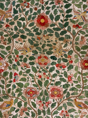 Chinese Workshop Export Floss Silk Embroidery (206 X 149 Cm)