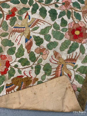 Chinese Workshop Export Floss Silk Embroidery (206 X 149 Cm)