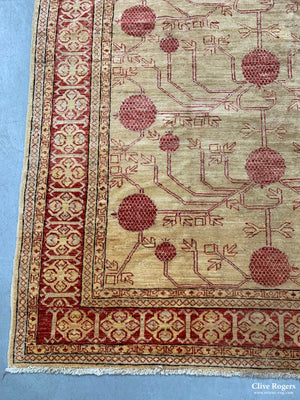 Chobi Small Carpet With Pomegranite Design (259 X 170Cm)