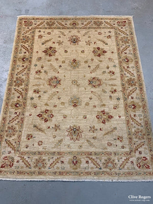 Chobi Zeigler Design Modern Rug. (195 X 152Cm)