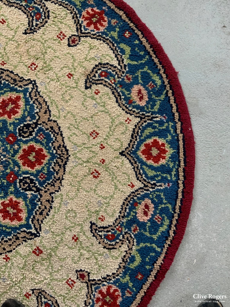 British Rugs Circular British hand made rug (195 x 195cm) - Clive Rogers