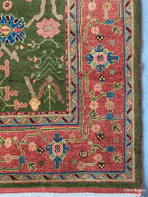 Turkish Hand-Knotted Carpet New Carpet