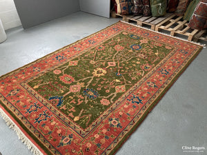 Turkish Hand-Knotted Carpet New Carpet