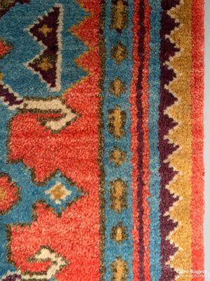 Turkish Cror Ushak Design Narrow Runner New Runner
