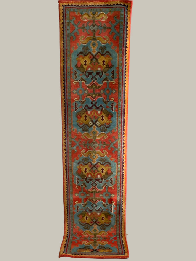 Cror Bespoke Ushak Design Runner (274 X 67Cm) *new Runner